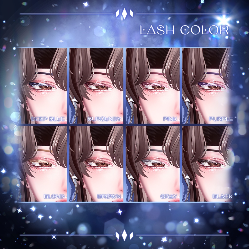 【 水瀬 / Minase 専用 】 Space Make-up Texture [PSD] 缩略图 8