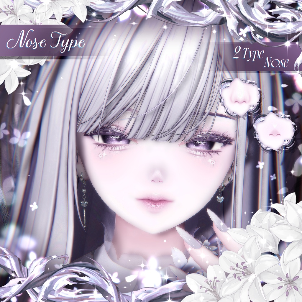 【 2アバター対応 】 Lilium Make-up Texture [PSD] 缩略图 6