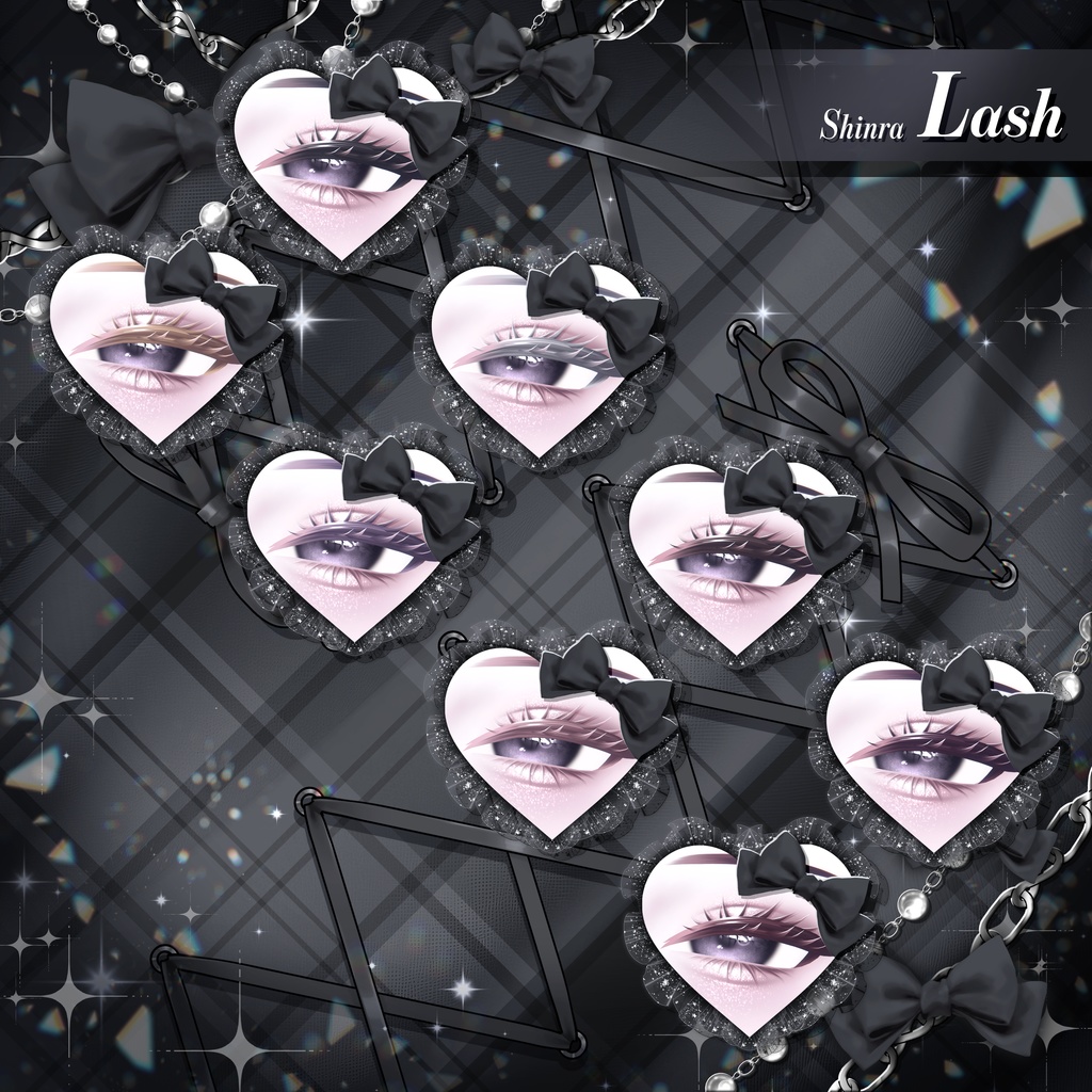【 3アバター対応 】 Lucid Liminal Make-up Texture [PSD] 缩略图 18