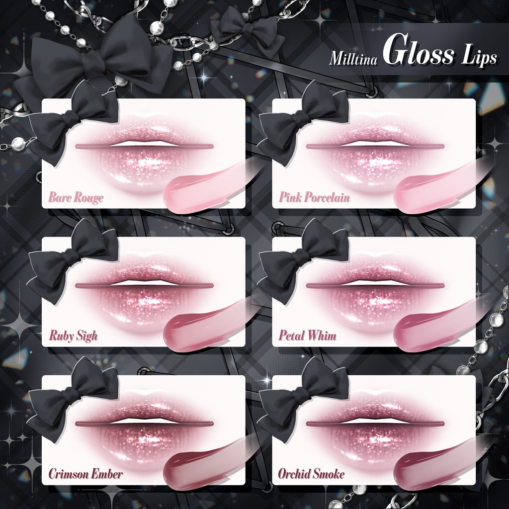 【 3アバター対応 】 Lucid Liminal Make-up Texture [PSD] 缩略图 16