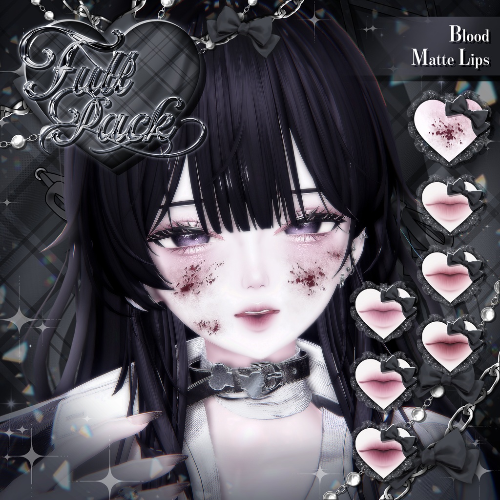 【 3アバター対応 】 Lucid Liminal Make-up Texture [PSD] 缩略图 12