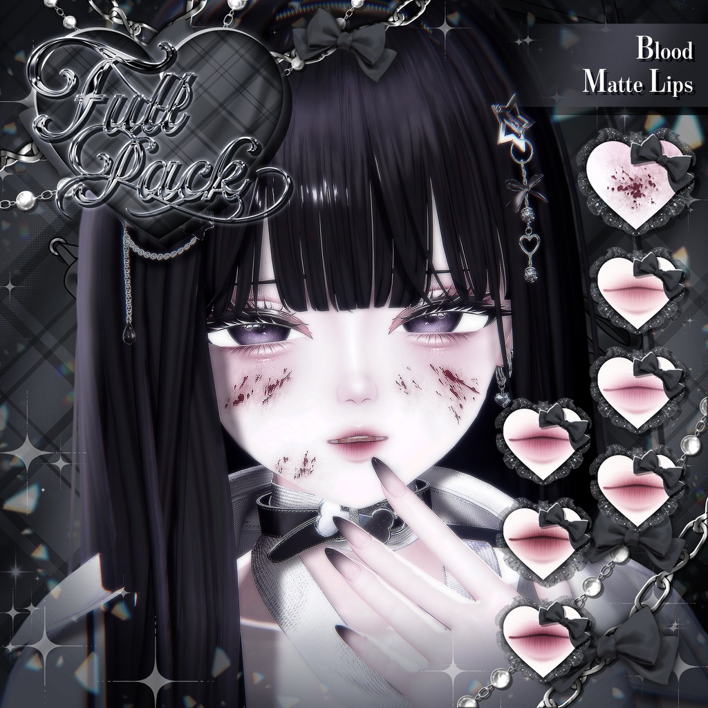 【 3アバター対応 】 Lucid Liminal Make-up Texture [PSD] 缩略图 11
