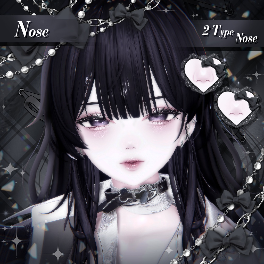 【 3アバター対応 】 Lucid Liminal Make-up Texture [PSD] 缩略图 9