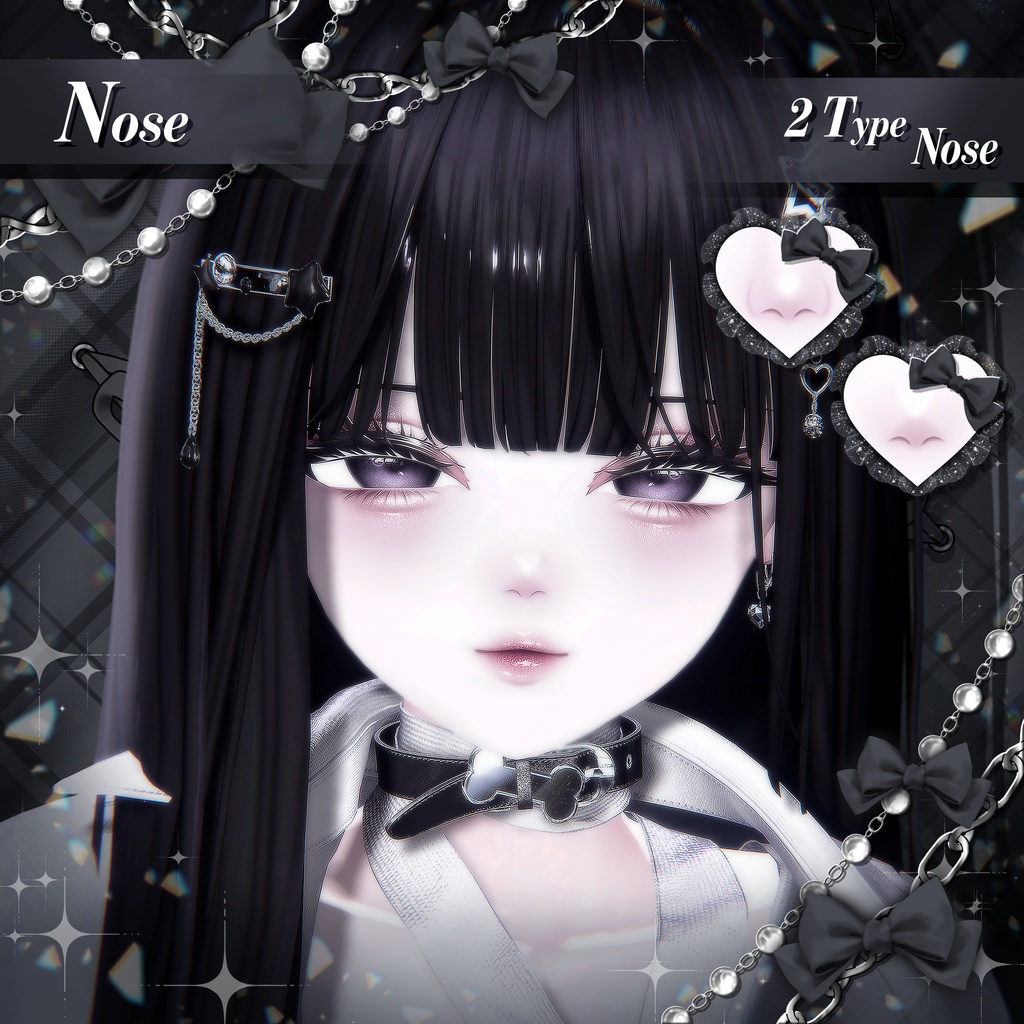 【 3アバター対応 】 Lucid Liminal Make-up Texture [PSD] 缩略图 8