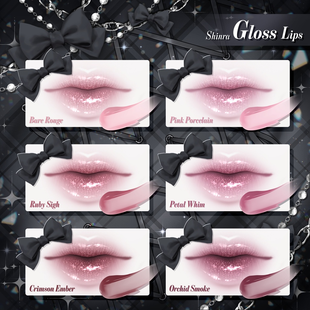 【 3アバター対応 】 Lucid Liminal Make-up Texture [PSD] 缩略图 15