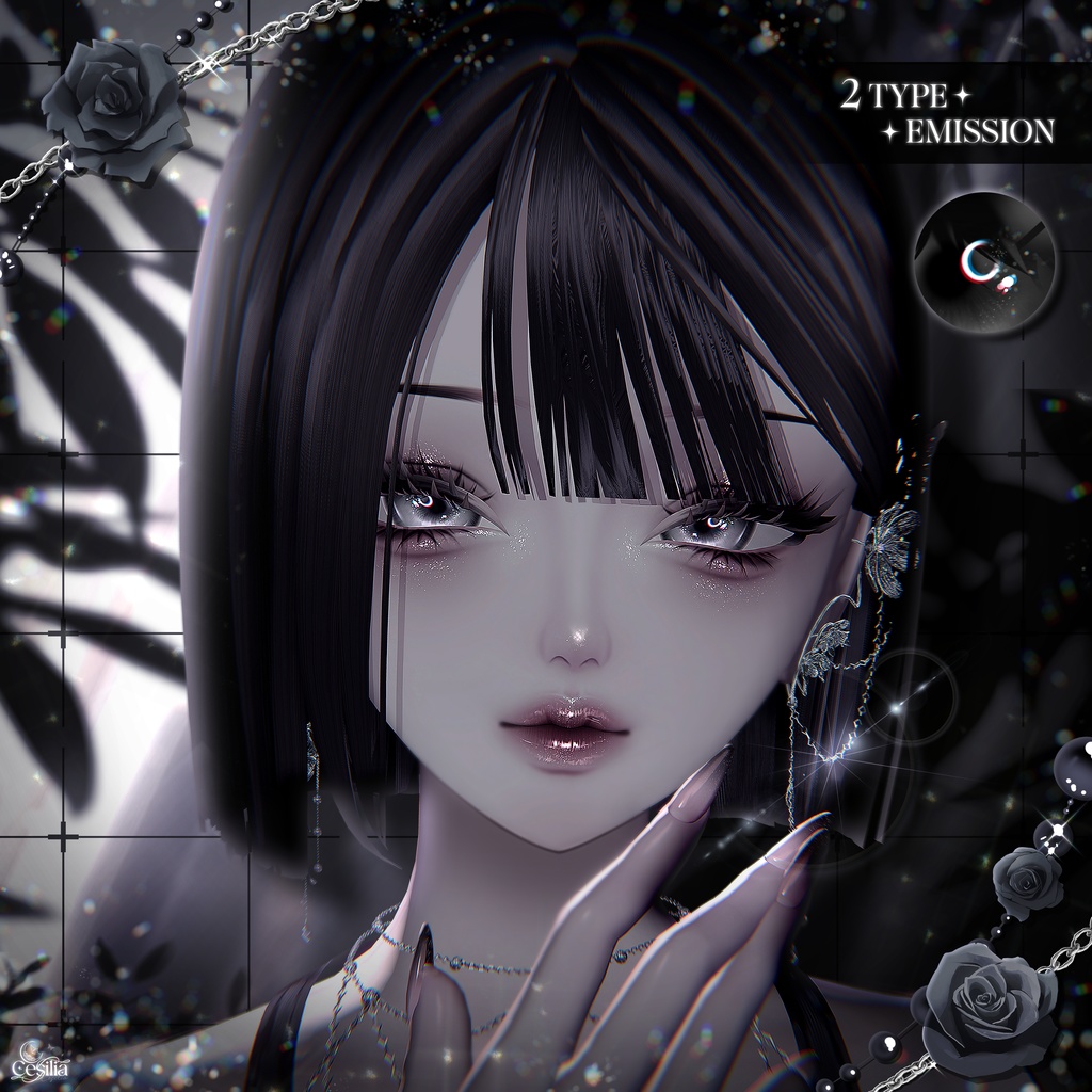 【 17アバター対応 】 Romance Eyes Texture [PSD] 缩略图 2