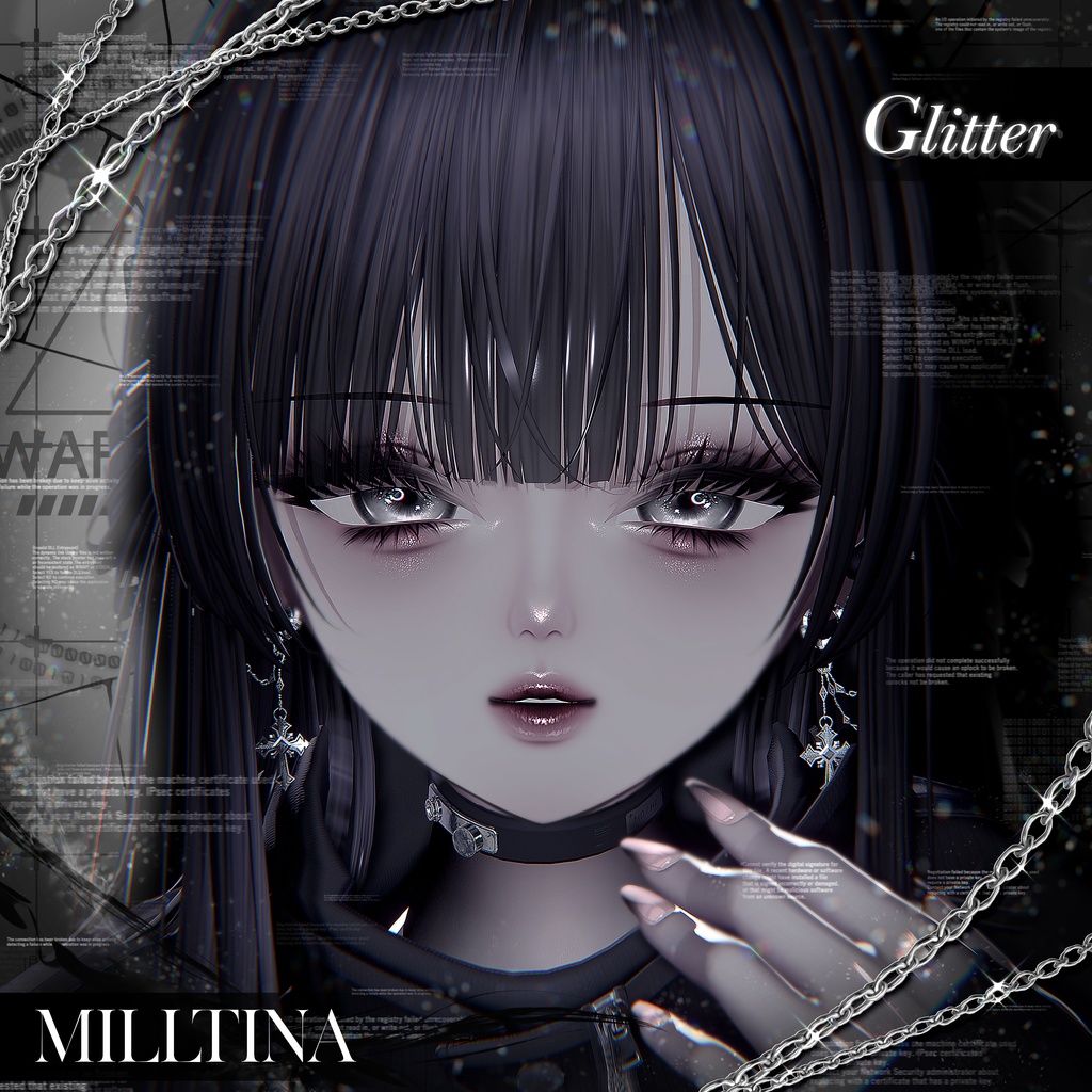 【 3アバター対応 】 Fallen Ether Make-up Texture [PSD] 缩略图 7