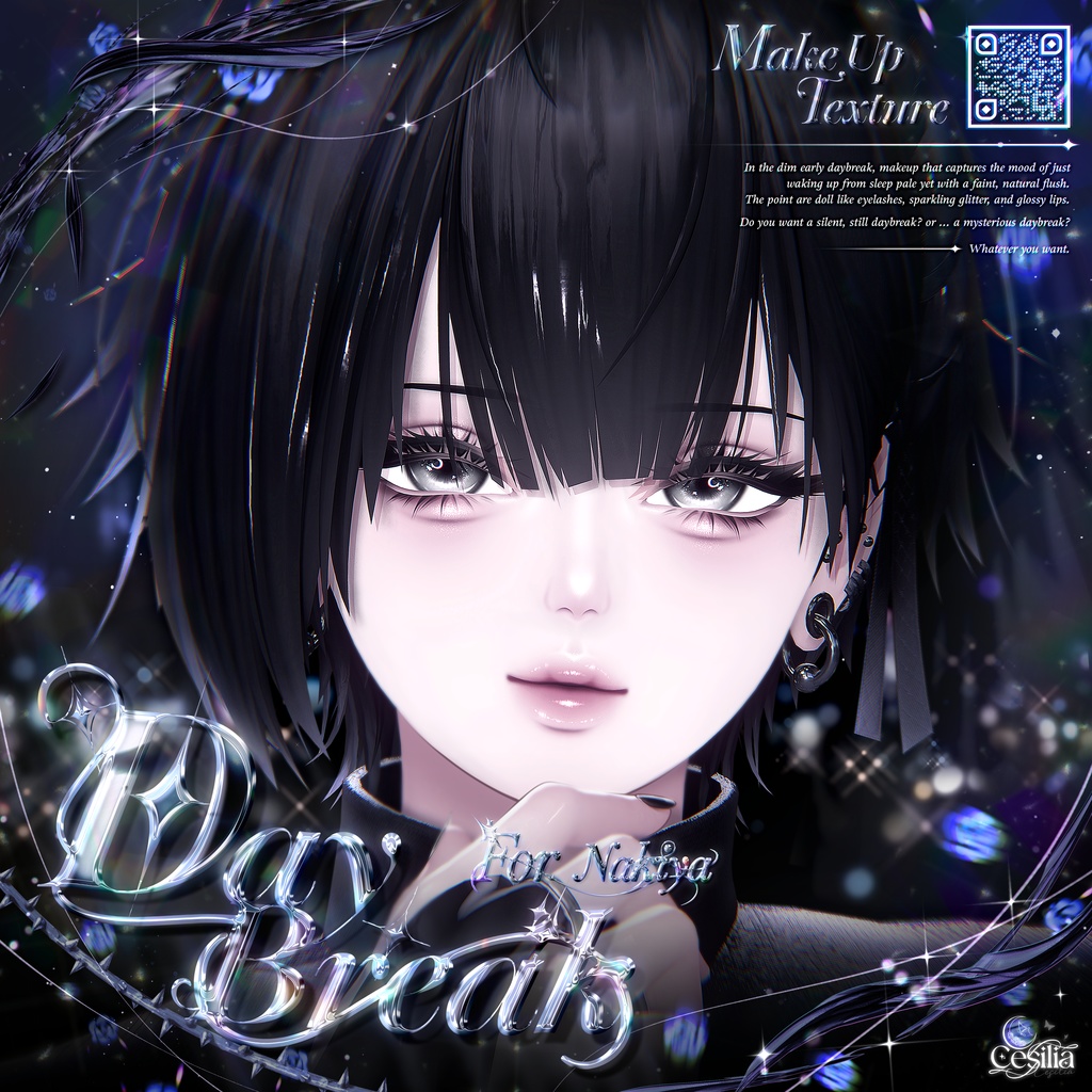 【 泣夜 / Nakiya 専用 】 Daybreak Make-up Texture [PSD]