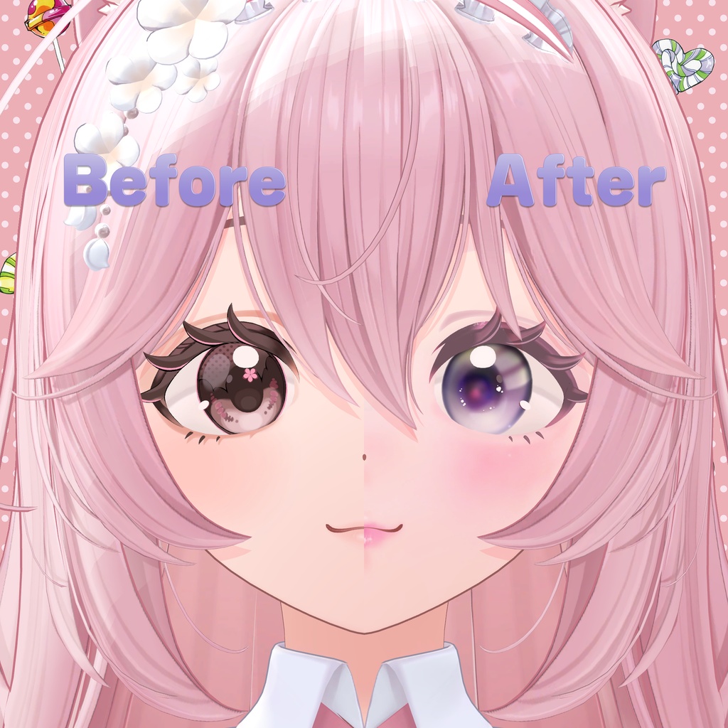 リナシータ専用メイクテクスチャ☁️🫧「ピンクマシュマロ」