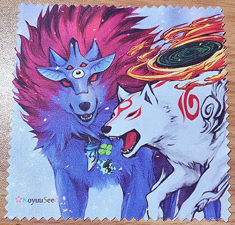 大神【miniメガネ拭き2枚セット