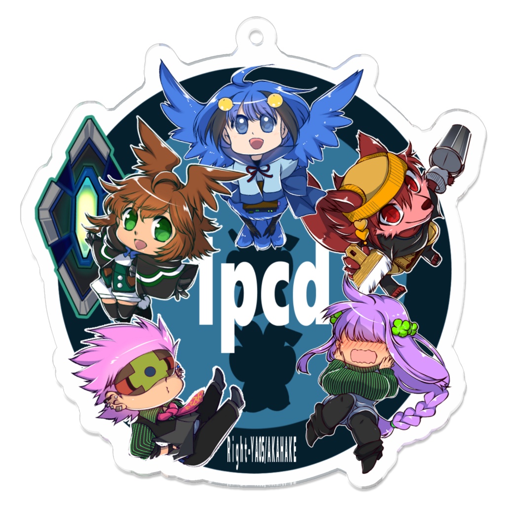 とりさんぽメンバーチャーム