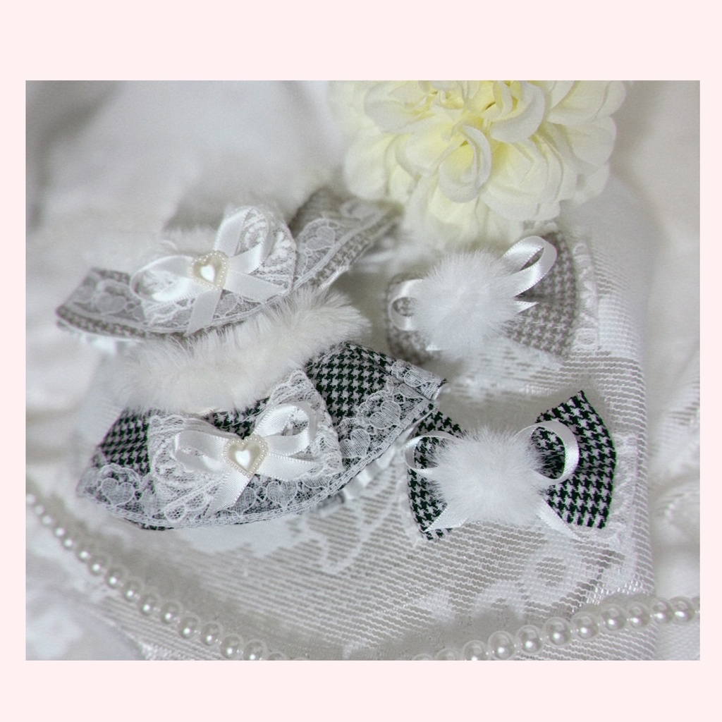 fuwafuwa ♥ snow ケープ&リボンセット