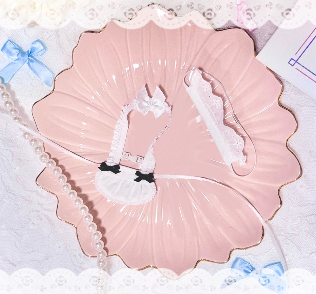gothic maid apron🍰🫖