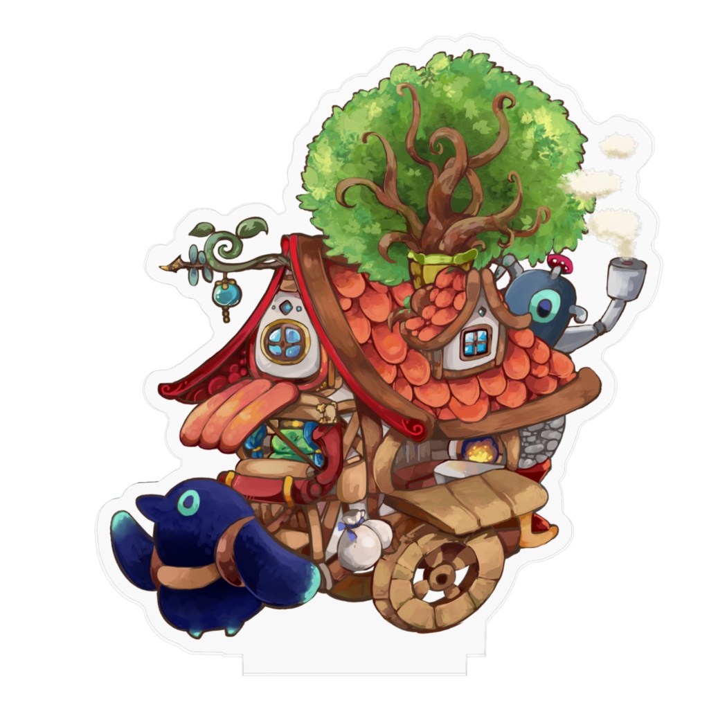 【移動喫茶つまめカフェ】アクリルスタンド