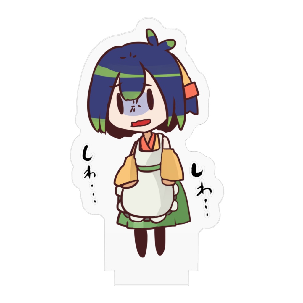 【つまめカフェアクリルフィギア】しわしわのつまめ