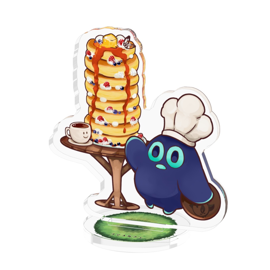 【つまめカフェアクリルフィギア】カラメとパンケーキ