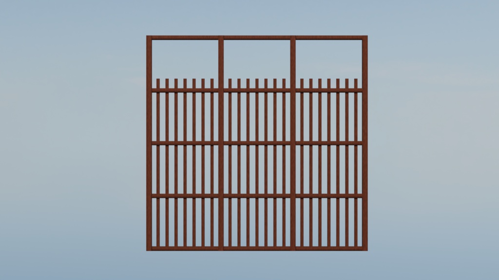 【Blender】平格子ジェネレーター