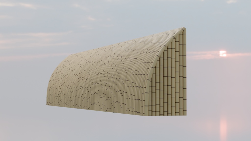 【Blender】犬矢来ジェネレーター