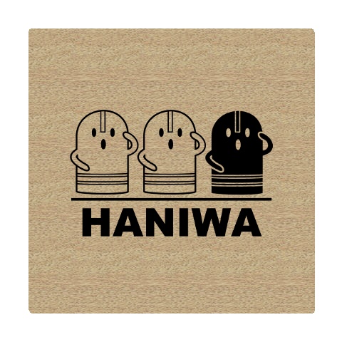 【コースター】かわいいはにわのこーすたー【コルク素材】