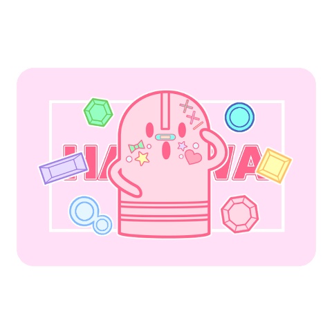 【メンタム缶】かわいいはにわのかんけーす【ピンク/でこらでぃぶ】