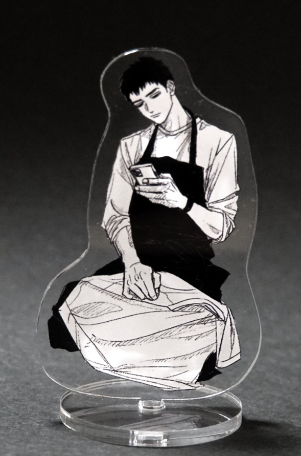 エプロンのイケメンのアクスタ