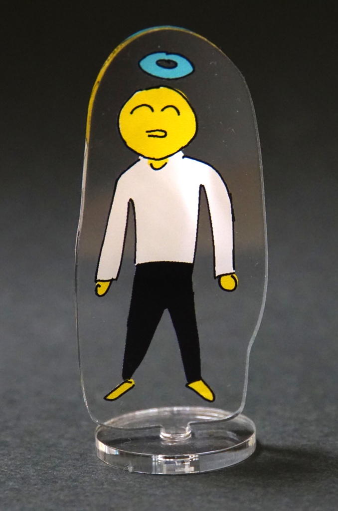 佇む自画像のアクスタ