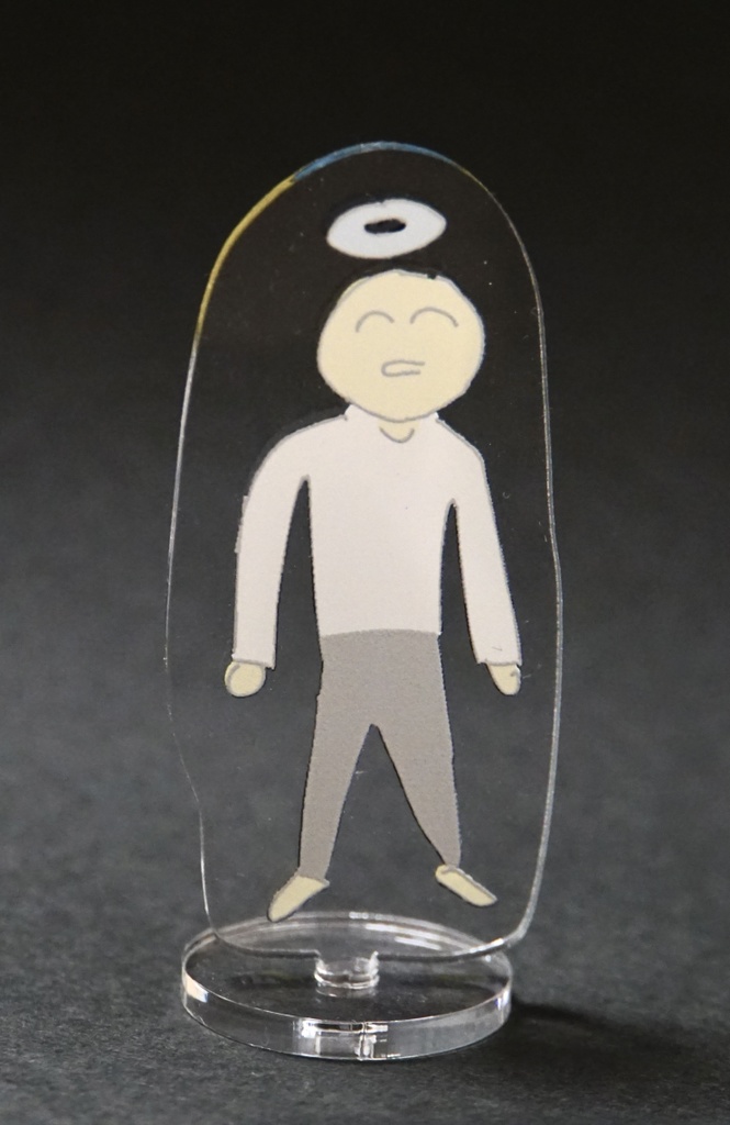 佇む自画像のアクスタ