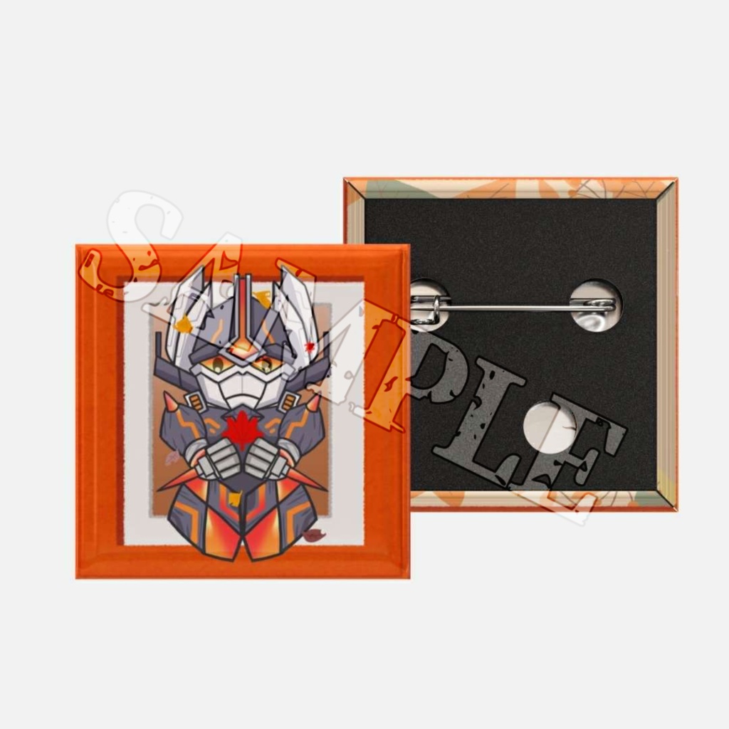 選べる!秋の休日 缶バッチ