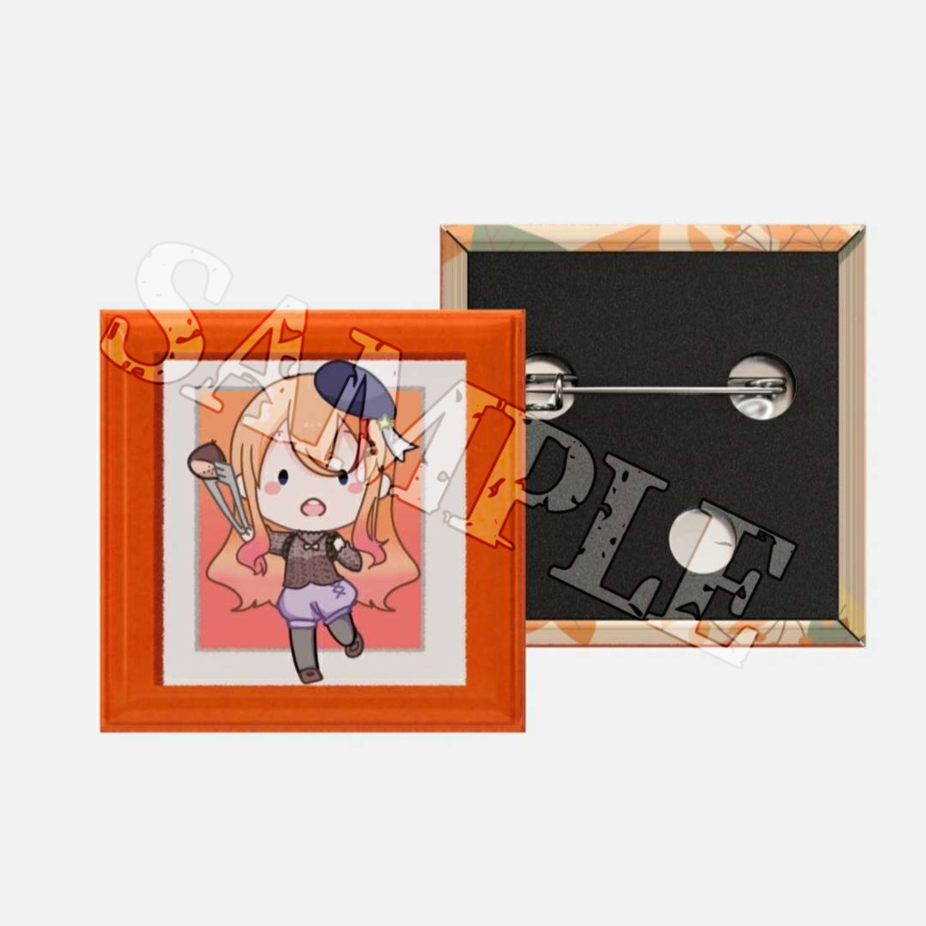 選べる!秋の休日 缶バッチ