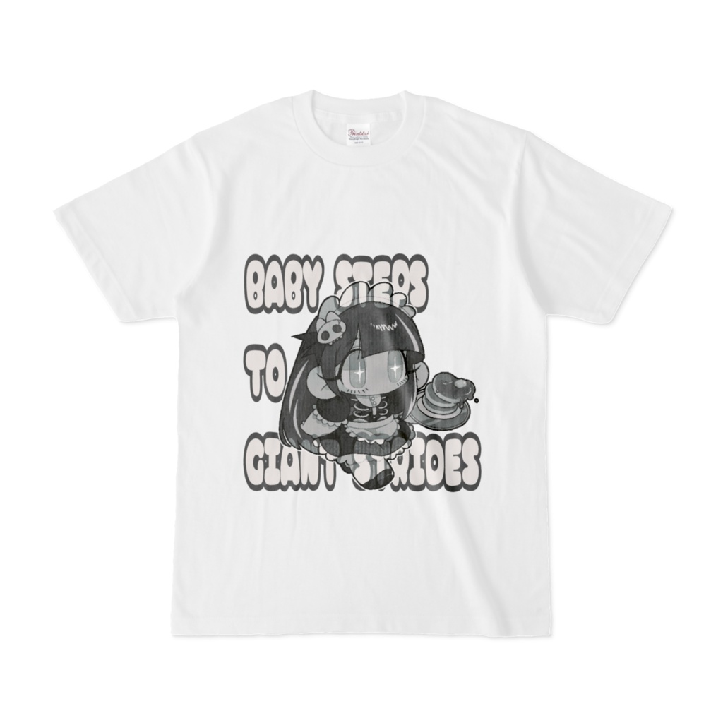 よちよち歩きは、いずれプリントTシャツに。