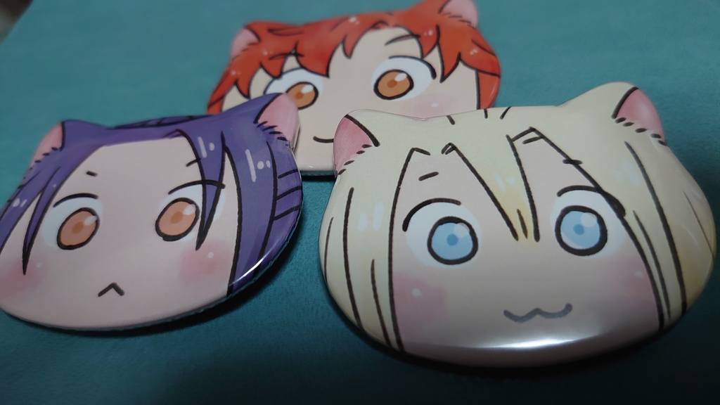 【FE風花雪月】こねこ缶バッジ