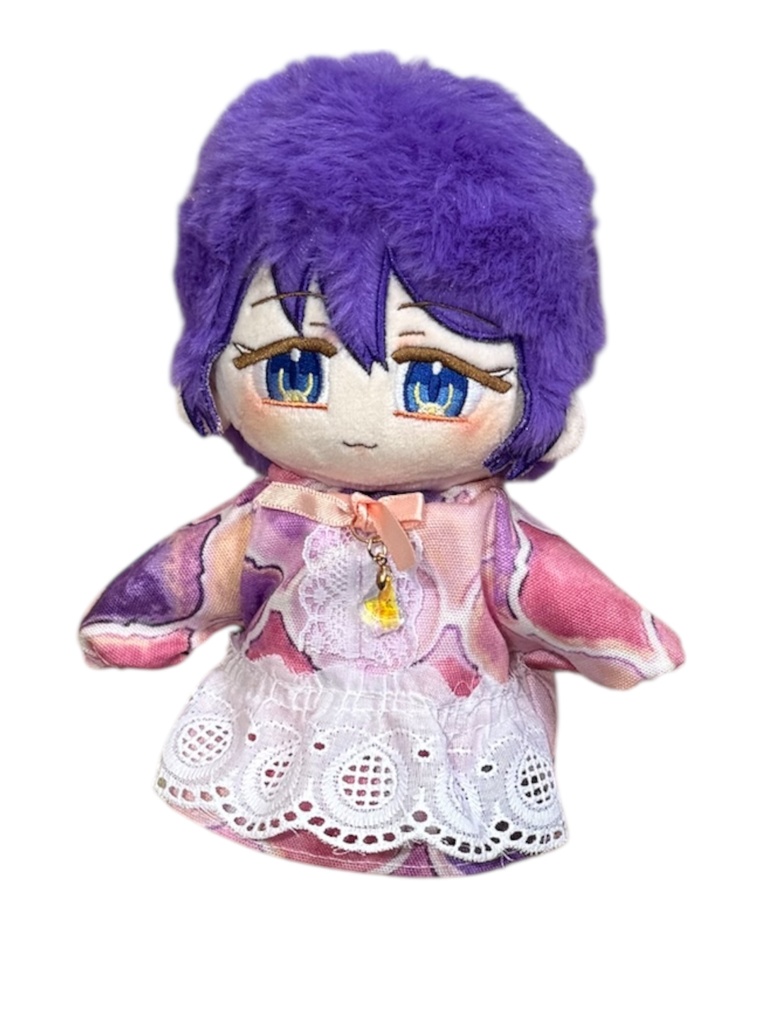 スモッグワンピース 15cm 水彩タッチ モロッカンモザイク柄