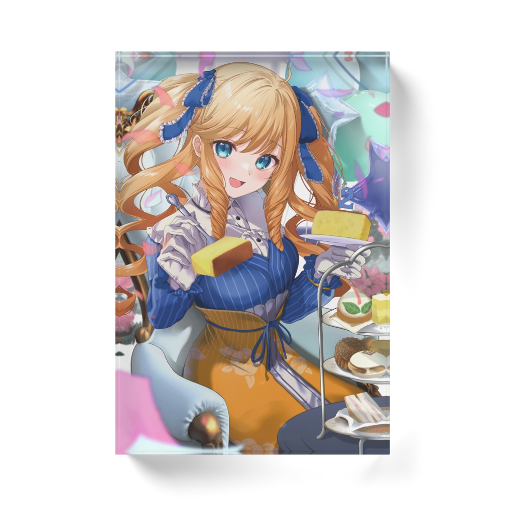 かすていらヨリコ アクリルブロック(配信2周年記念)