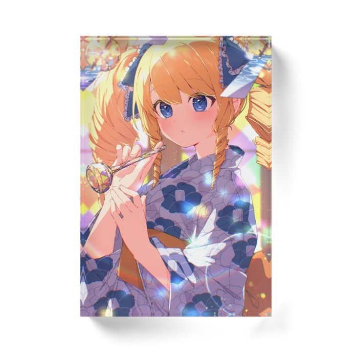 かすていらヨリコ アクリルブロック(2024 Birthday)