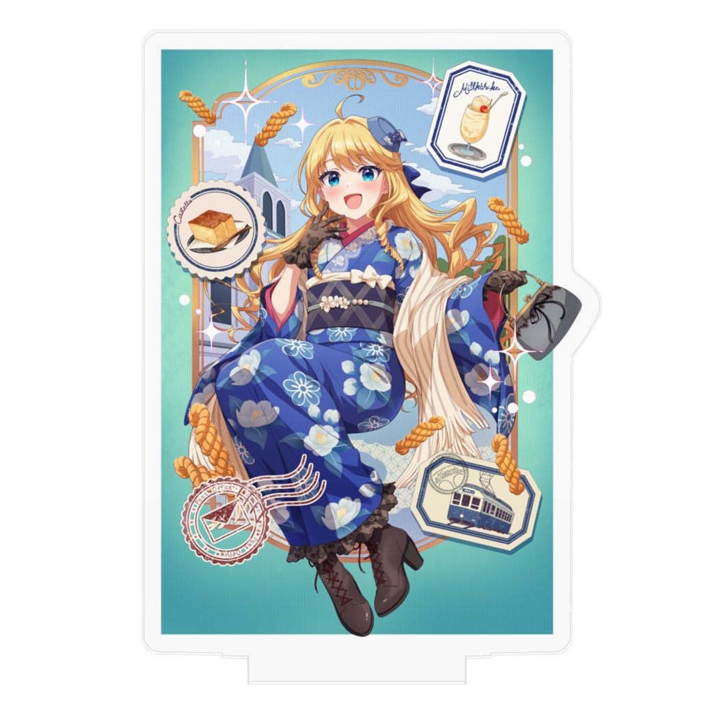 かすていらヨリコ アクリルフィギュア(配信3周年記念)