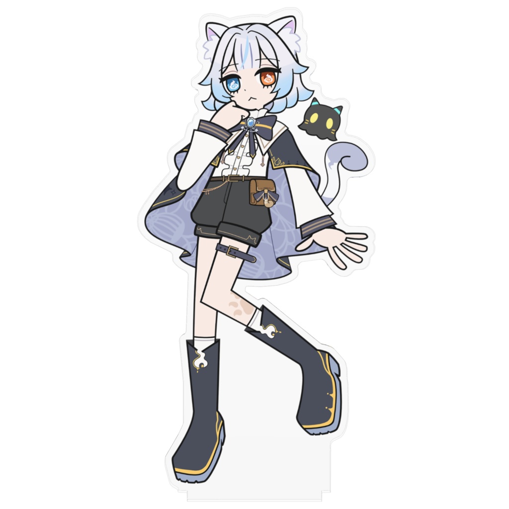 あもじょシロ アクスタ