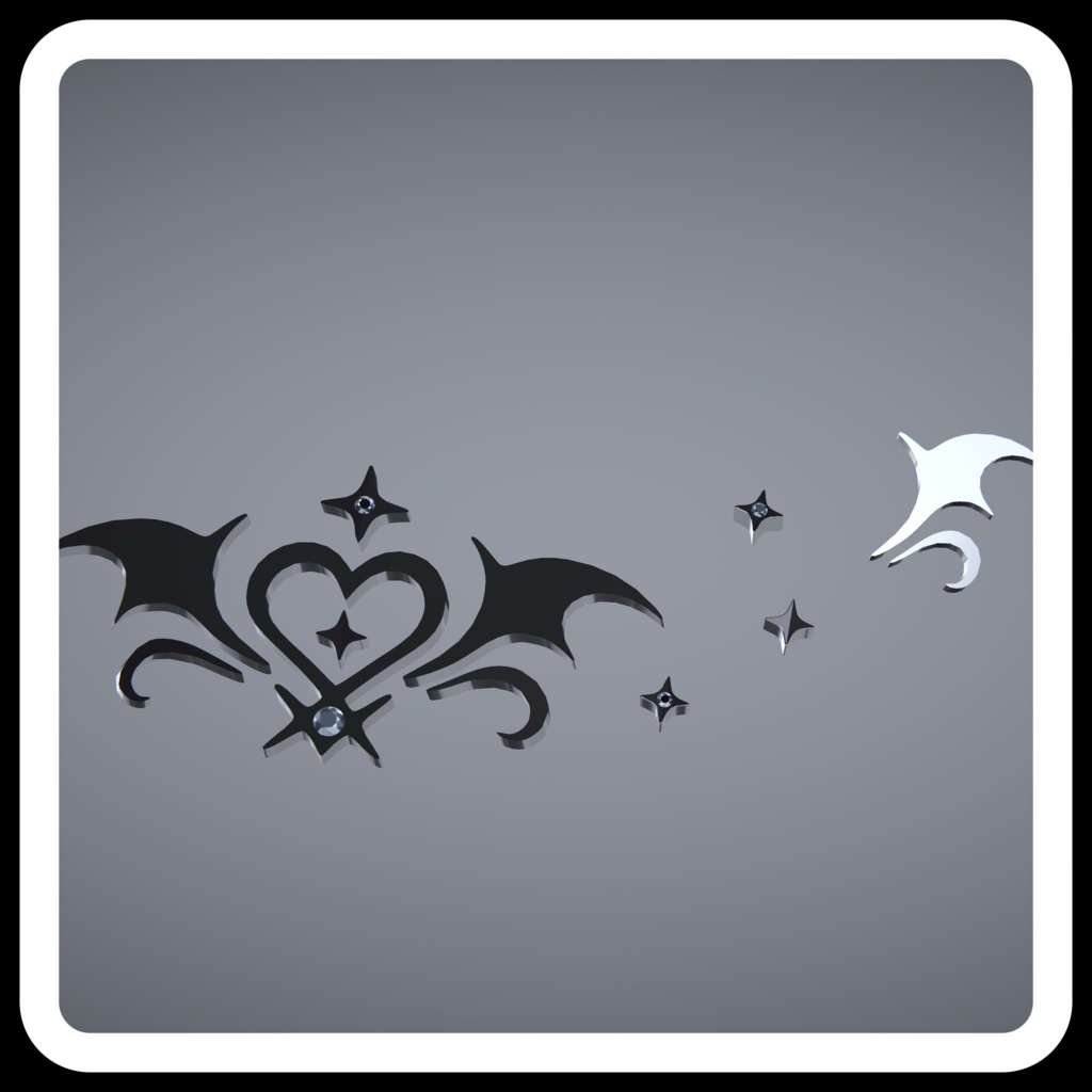 【無料/free  100follow ty!!!】Succubus Face Accessory