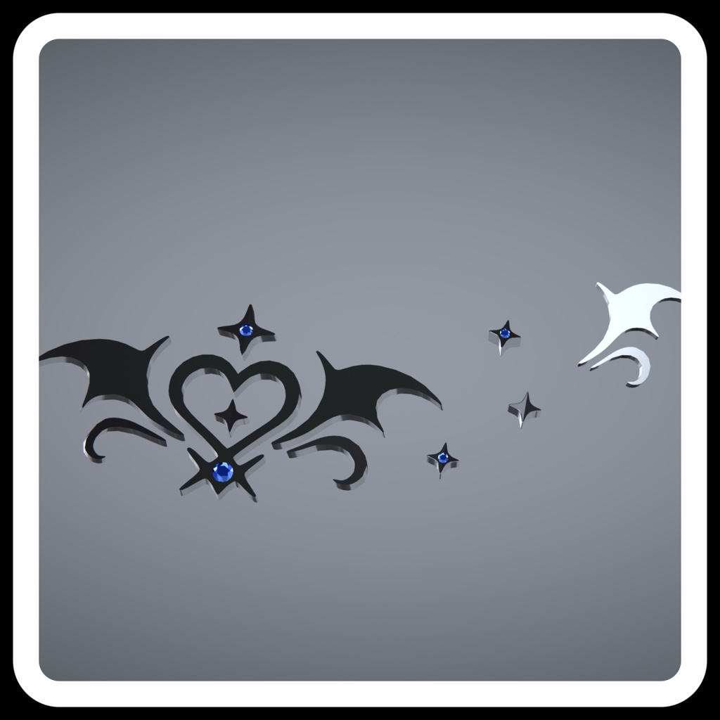 【無料/free  100follow ty!!!】Succubus Face Accessory