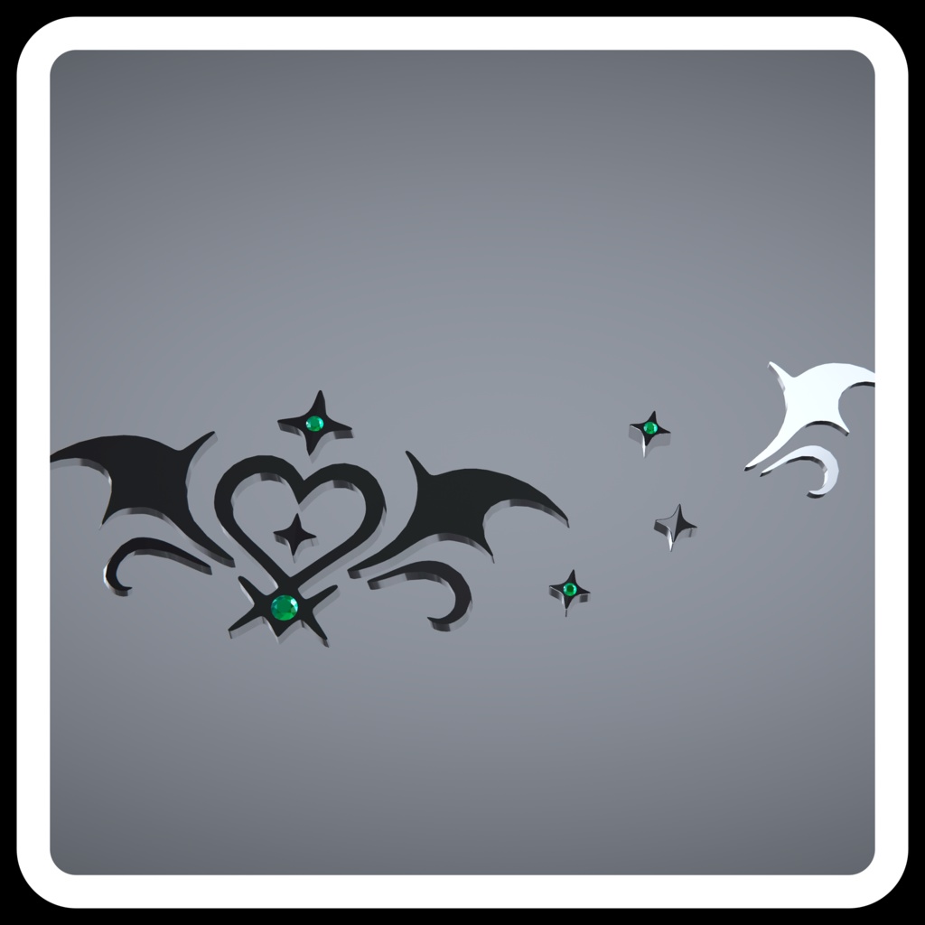 【無料/free  100follow ty!!!】Succubus Face Accessory