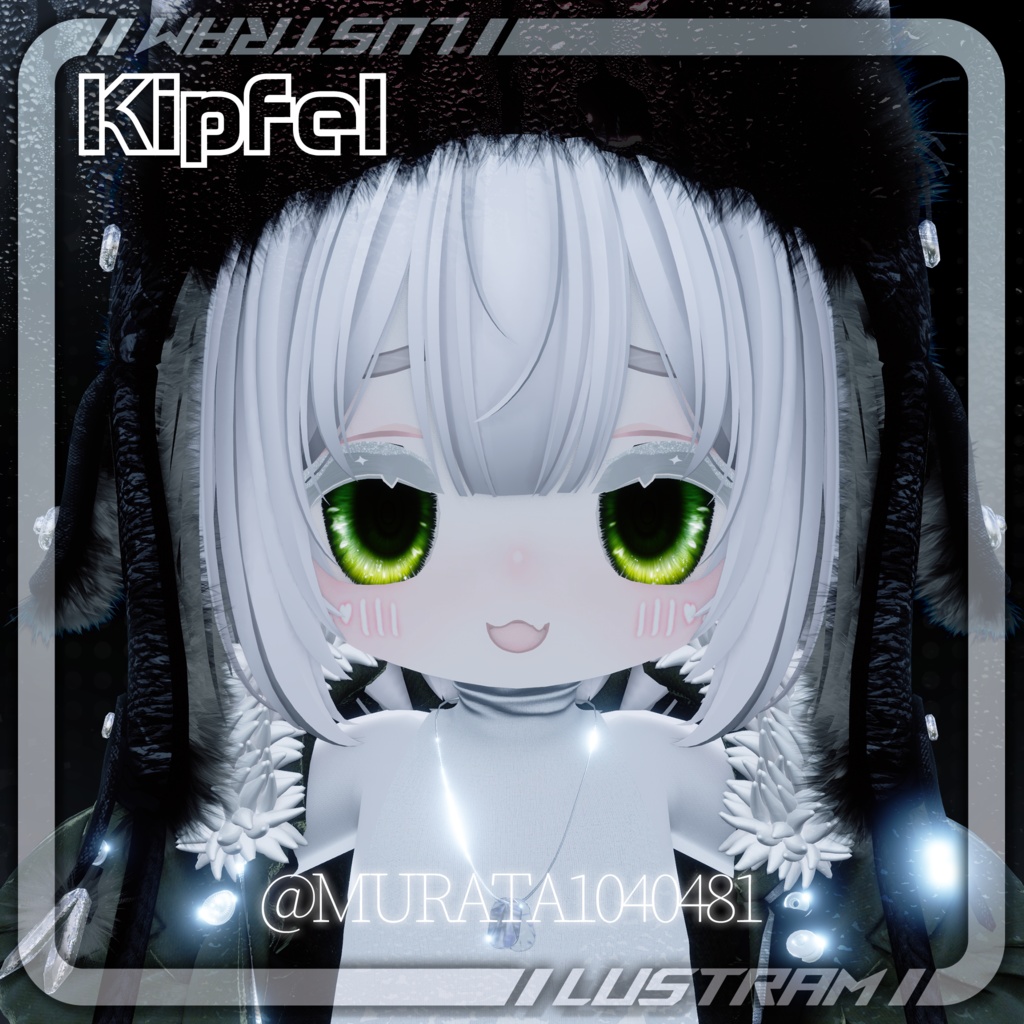 【10アバター対応】氷の雫 EyeTexture❄️🫧