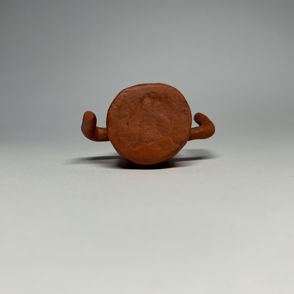 〔売約済〕はにわNo.20【鳥を乗せる埴輪】