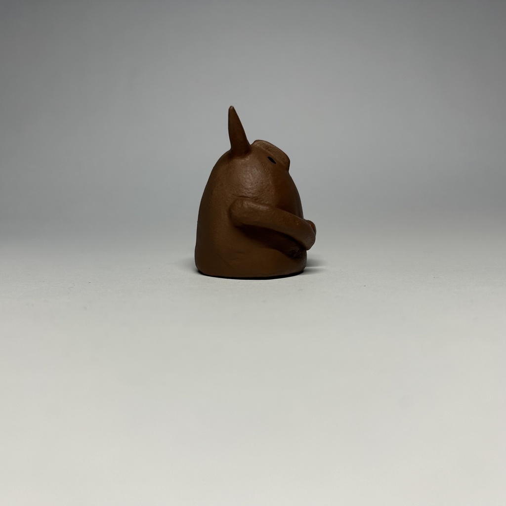 〔売約済〕はにわNo.13【ツノ】