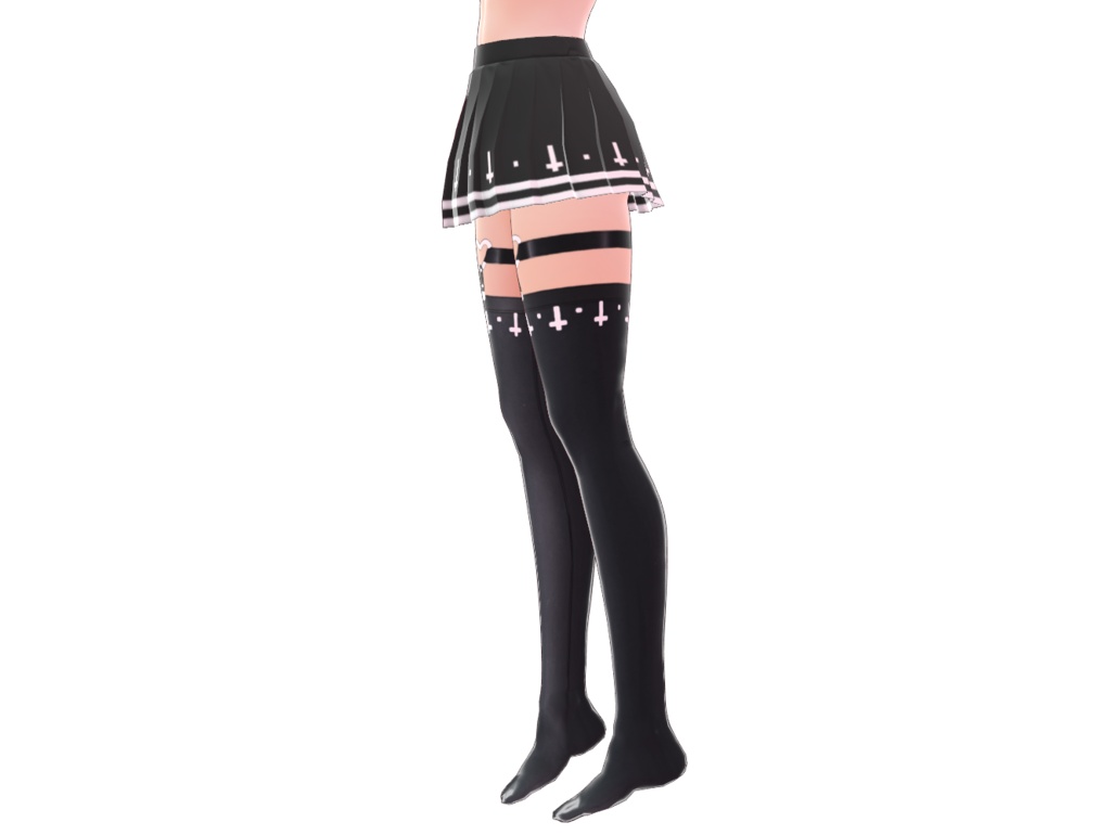 Women's Short Skirt Gotic