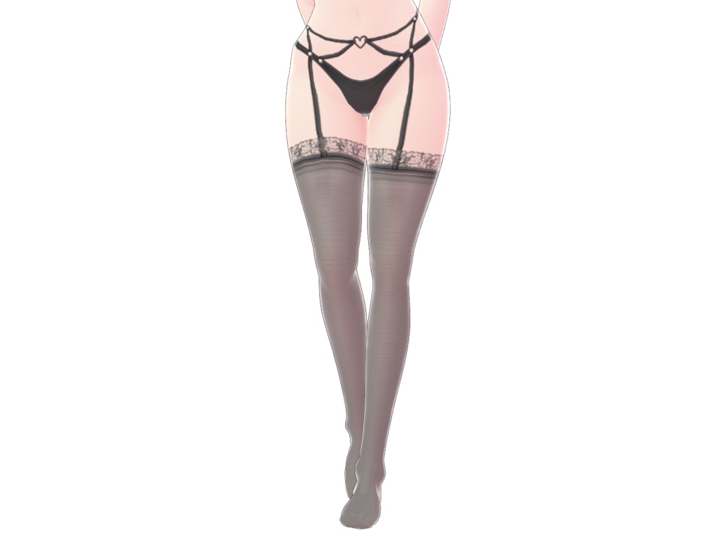 Socks sexy 04 black
