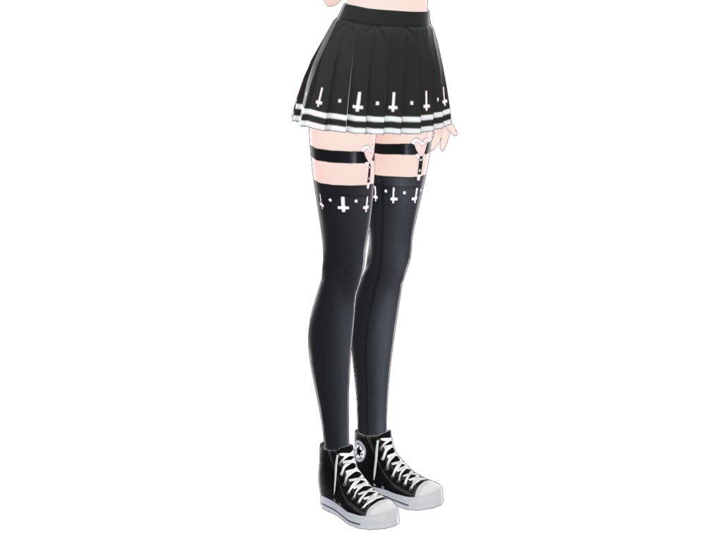 Shoes Converse vroid