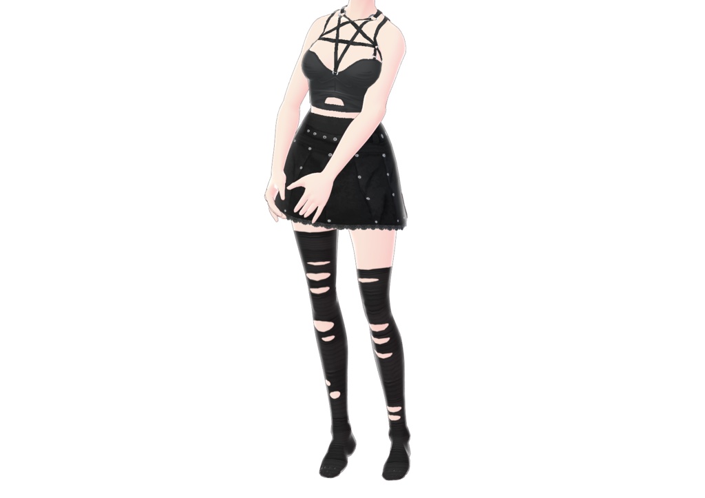 Short Skirt Gotic 03