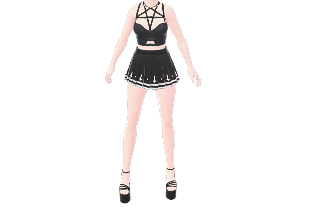 Shoes Sandals Black 04