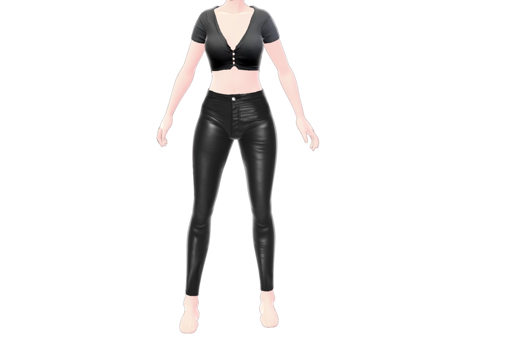 Tops Black Top 05