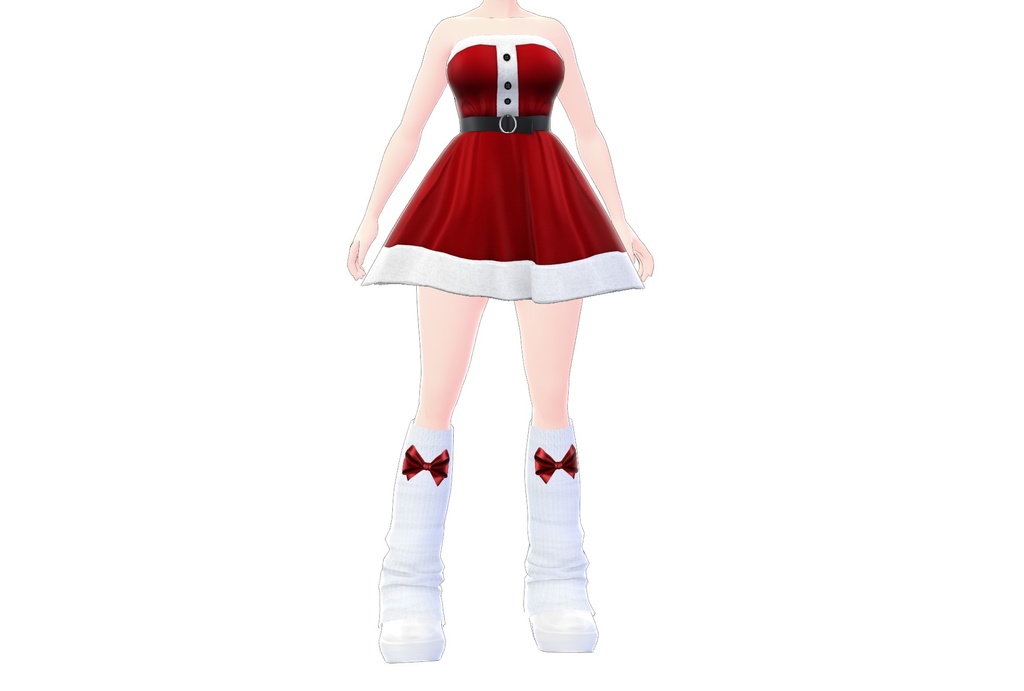 Shoes 08 - White leg warmer