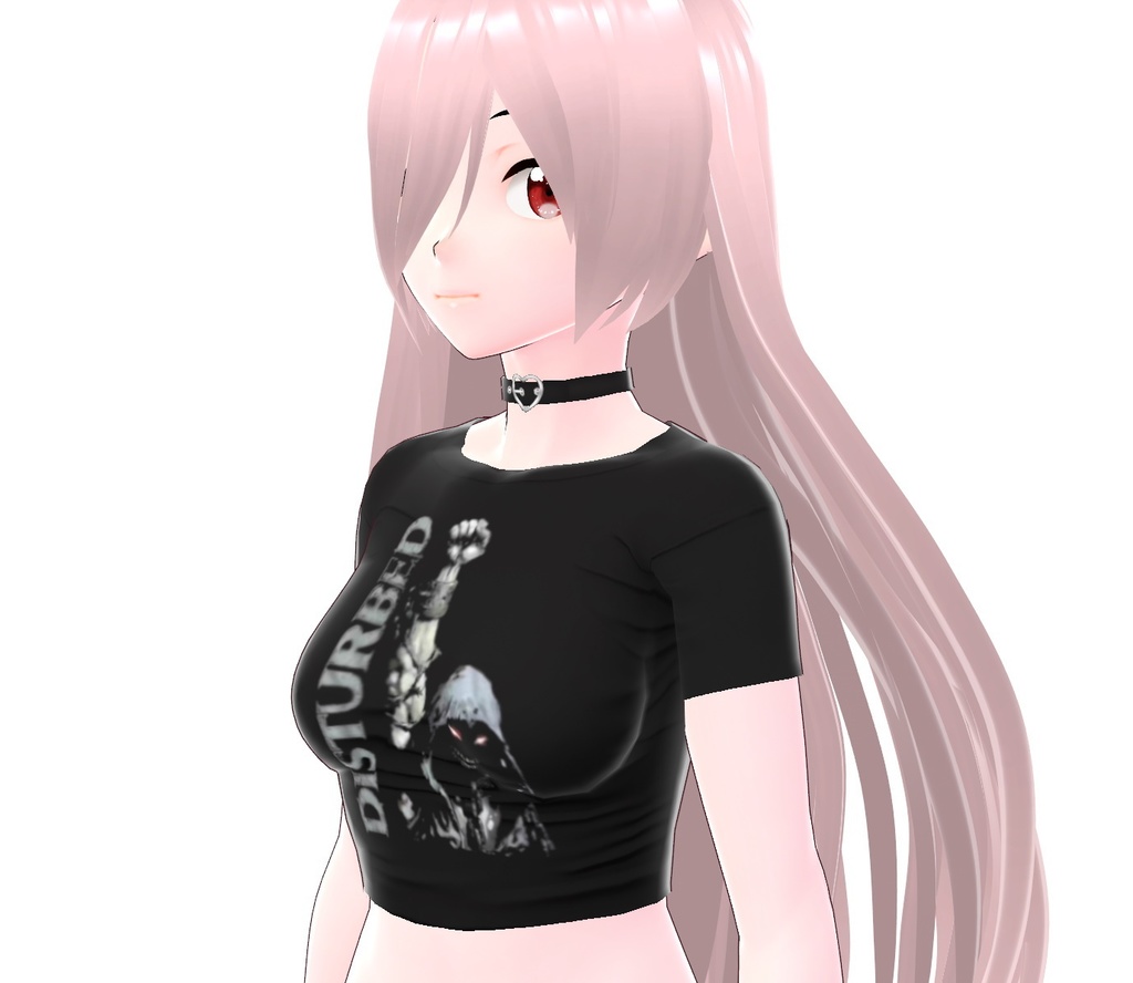 Neck Accessories 01 - Gothic heart choker